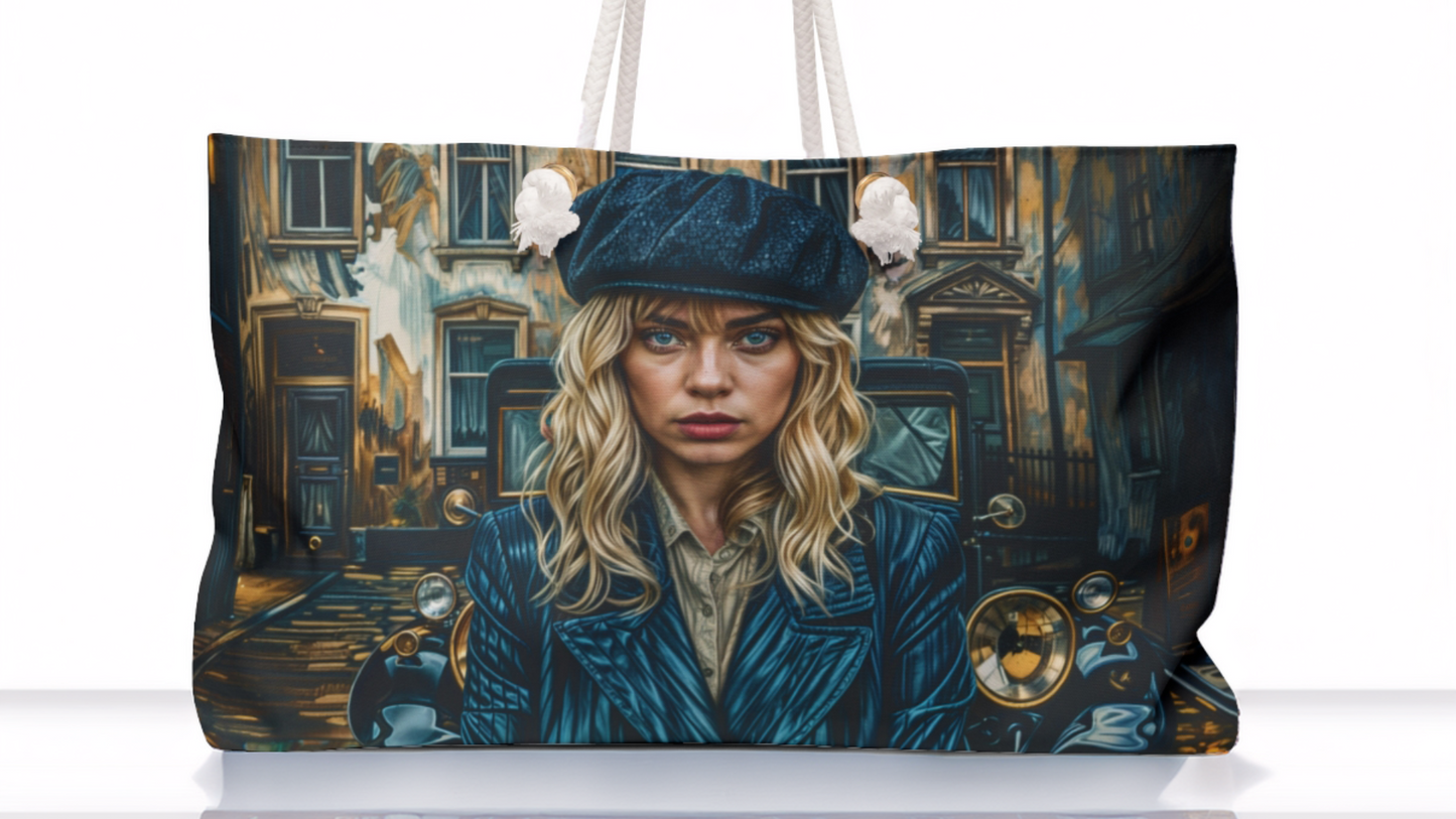 Your personalized  Weekender Bag "Your face or the face of anyone you choose on Weekender Bag ."