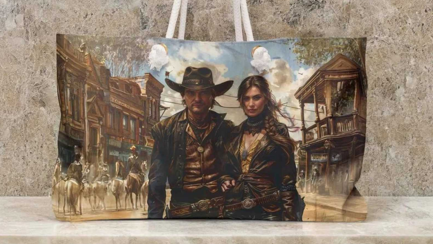 Your personalized  Weekender Bag "Your face or the face of anyone you choose on Weekender Bag ."