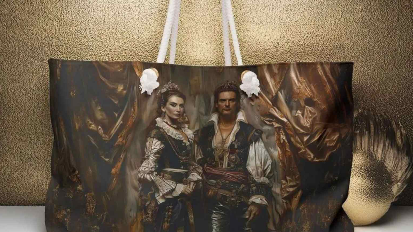 Your personalized  Weekender Bag "Your face or the face of anyone you choose on Weekender Bag ."